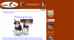 Desktop Screenshot of beagles-on-the-web.com