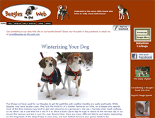 Tablet Screenshot of beagles-on-the-web.com